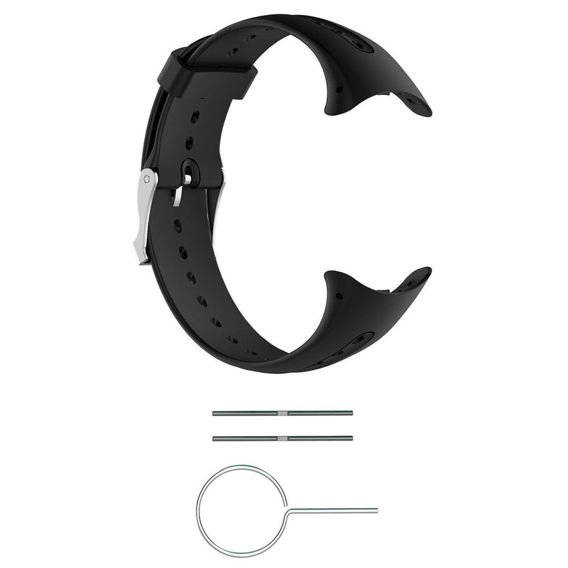 MOTONG Silicone Replacement Strap for Garmin Swim Watch (Silicone Black) Silicone Black - NewNest Australia