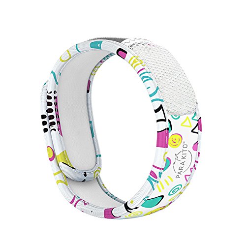 PARA'KITO Mosquito Insect & Bug Repellent Wristband - Waterproof, Outdoor Pest Repeller Bracelet w/ Natural Essential Oils (Candy) Candy - NewNest Australia