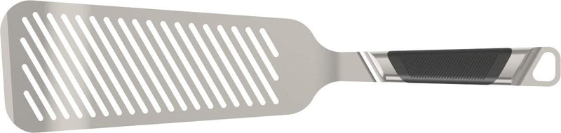 NewNest Australia - Everdure by Heston Blumenthal Premium Large Fish Turner: Brushed Stainless Steel with Soft Grip Handle and Hang Zone Large Fish Spatula 