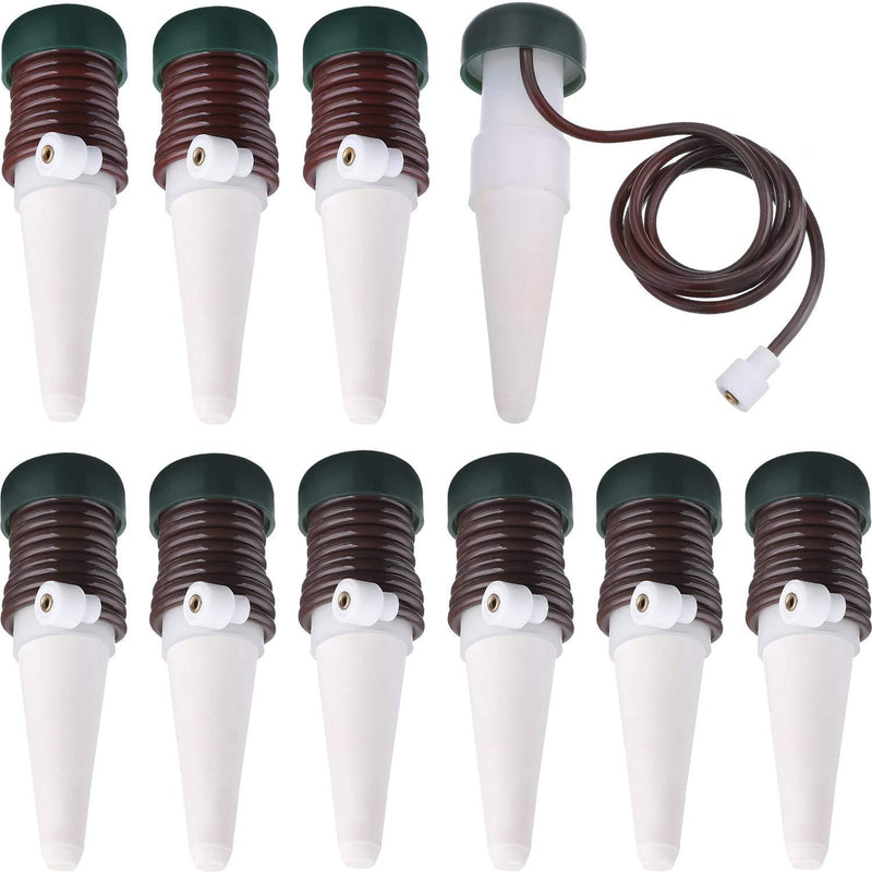 Hestya Watering Stakes Automatic Watering System, 10 Pack Plant Self Drip Irrigation Slow Release for Indoor or Outdoor Houseplants - NewNest Australia