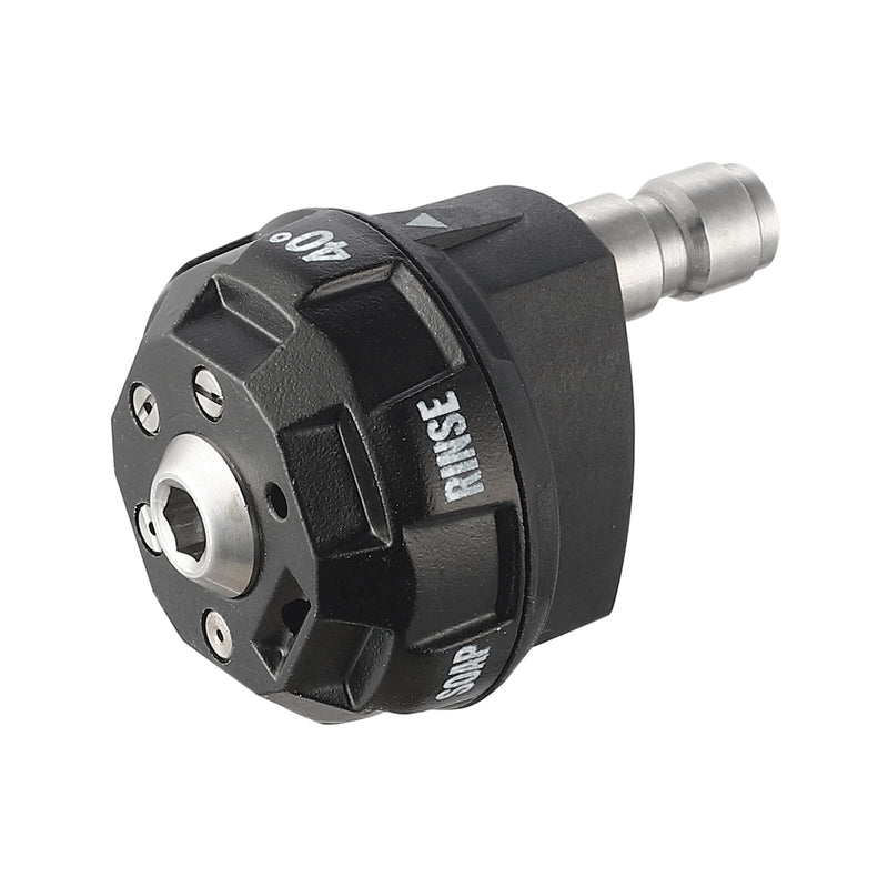 Meteor Blast Pressure Washer Spray Nozzle, 6-in-1 Quick Change over and Adjustable , 1/4in Plug Connect Tips 4000PSI for Pressure Washer. - NewNest Australia