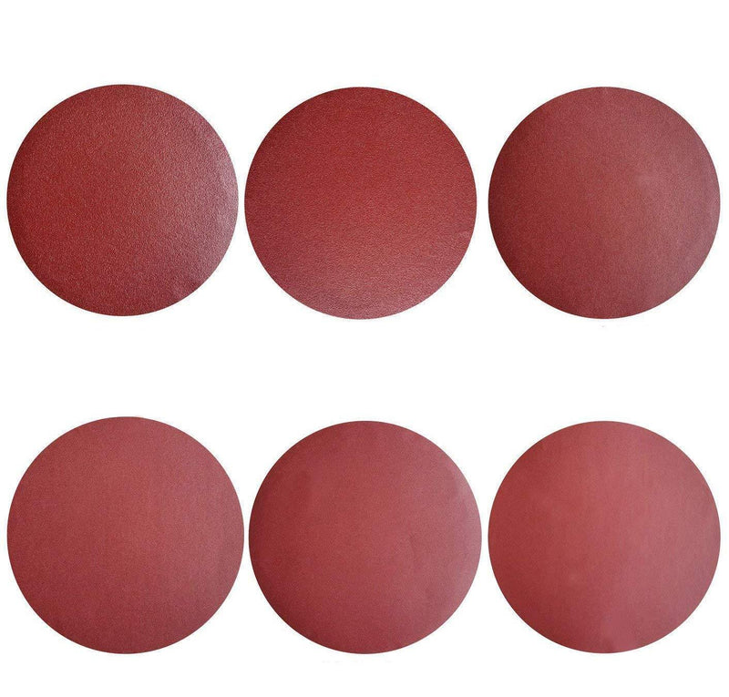 Sackorange 18 PCS 10-Inch NO-Hole PSA Aluminum Oxide Sanding Disc, Self Stick(3 Each of 80 100 120 180 240 400) - NewNest Australia