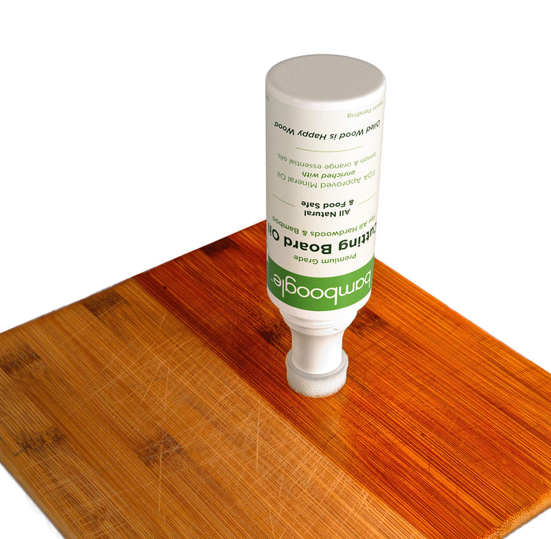 Bamboogle Butcher Block Mineral Oil - 2 Pack - No Mess Easy Applicator, white (VC2P-CBO-5) - NewNest Australia