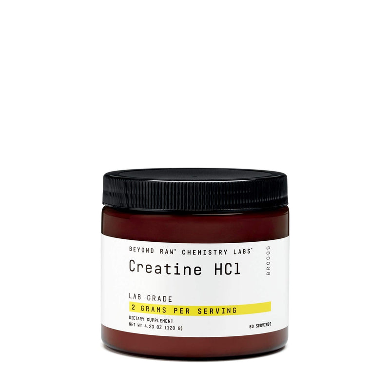 Beyond Raw Chemistry Labs Creatine HCl Powder | Improves Muscle Performance | 60 Servings - NewNest Australia