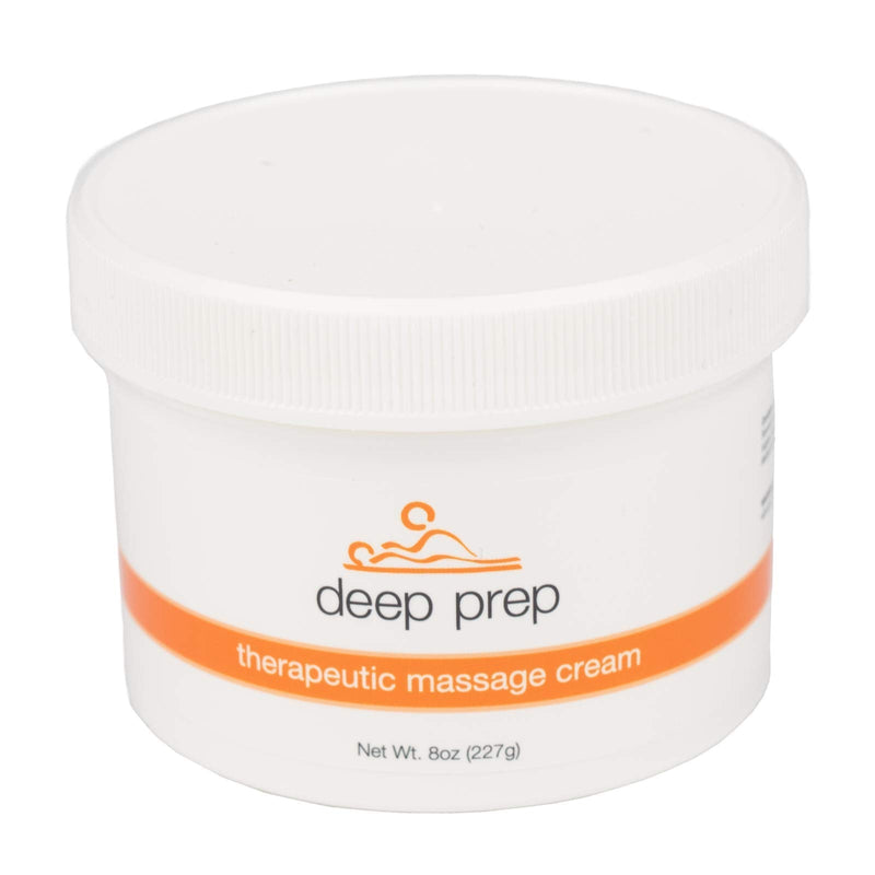 Rolyan-42025 Deep Prep Therapeutic Massage Cream, 8 oz 8oz - NewNest Australia