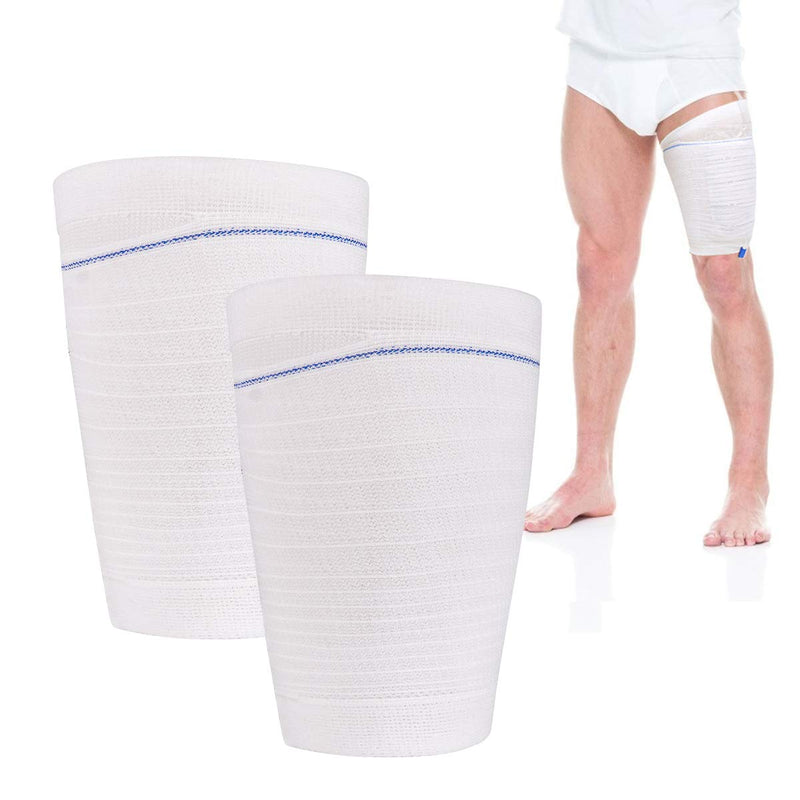 Catheter Leg Bag Holder 2 Count Fabric Catheter Sleeves Urine Leg Bag Holder - Urinary Drainage Bag Stay in Place Urine Bags for Legs Foley Catheter Bag Holder Strap for Men or Women Wheelchairs (M) Medium (Pack of 2) - NewNest Australia