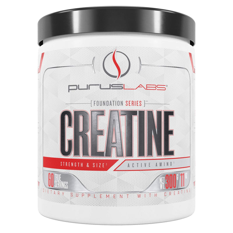 Purus Labs Foundation Series Creatine | 100% Ultra Pure Micronized Creatine for Strength, Mass, Power, Recovery | 60 Servings | Unflavored - NewNest Australia