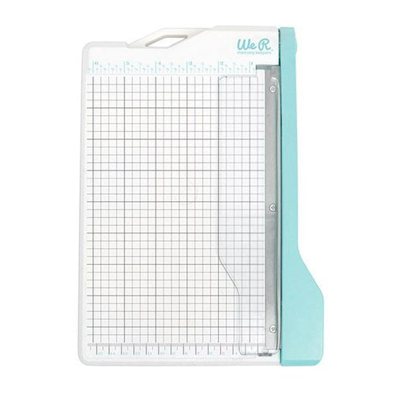We R Memory Keepers 0633356600930 Trimmer Trimmer & Mat-Mini Guillotine Cutter, Multicolor - NewNest Australia