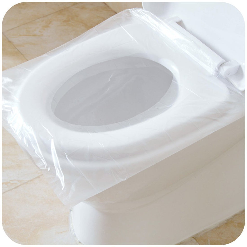 NewNest Australia - 50 PCS Travel Disposable Toilet Seat Cover Waterproof Portable WC Pad Toilet Mat For Baby Pregnant Mom,Independent Packing 