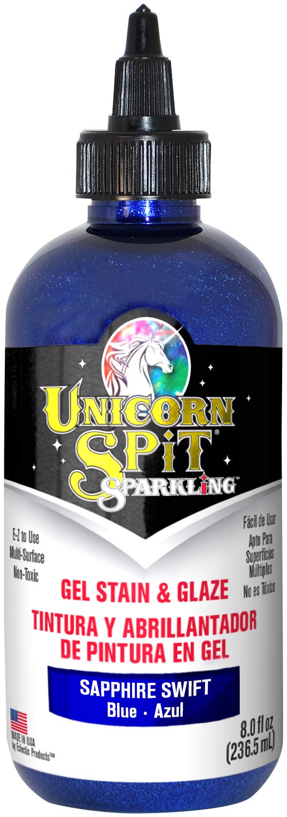 Unicorn Spit Gel Stain And Glaze 5776001 Sparkling Sapphire Swift 8.0 Fl Oz - NewNest Australia