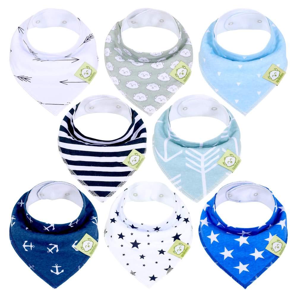 KeaBabies Organic Baby Bandana Drool Bibs – Stylish Unisex Bandana Bibs by KeaBabies - Super Absorbent Bandana Drool Bibs – Gentle Teething Bibs for Infants - Organic Cotton Baby Bib (Adventurer) Adventurer - NewNest Australia