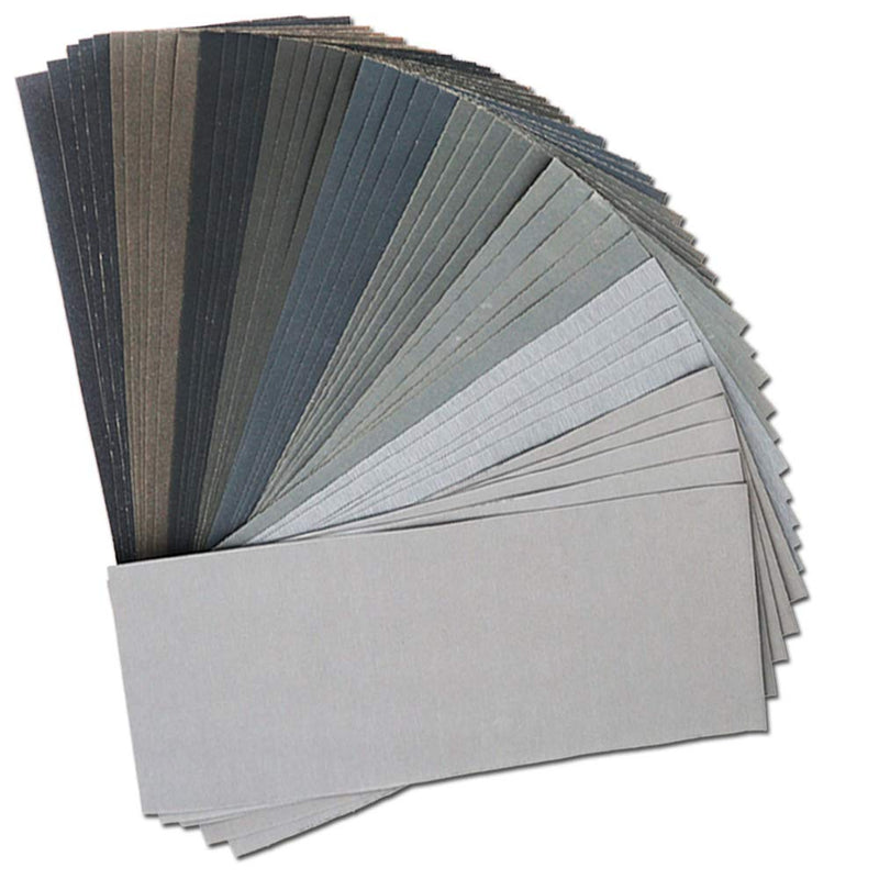 45Pcs Wet Dry Sandpaper, 400/600/ 800/1000/ 1200/1500/ 2000/2500/ 3000 Grit Assorted Sanding Sheets for Automotive Polishing, Metal Sanding, Wood Furniture Finishing, 9 x 3.6 Inch by BAISDY - NewNest Australia