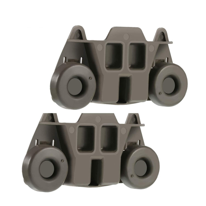 2 Packs W10195416(Upgraded) Lower Dishwasher Wheel Part Assembly Replacement for Maytag/Kitchen Aid/kitchenaid/Whirlpool/Kenmore Dish Rack Replaces AP5983730, W10195416V, PS11722152 - NewNest Australia