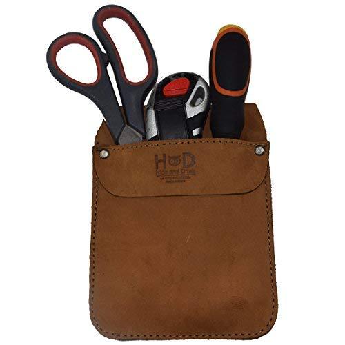 Hide & Drink, Durable Leather Work Pocket Organizer for Tools, Pens, Jeans Back Pocket Quick Grab Carry Job Tools, Office & Work Essentials Handmade Includes 101 Year Warranty :: Old Tobacco - NewNest Australia