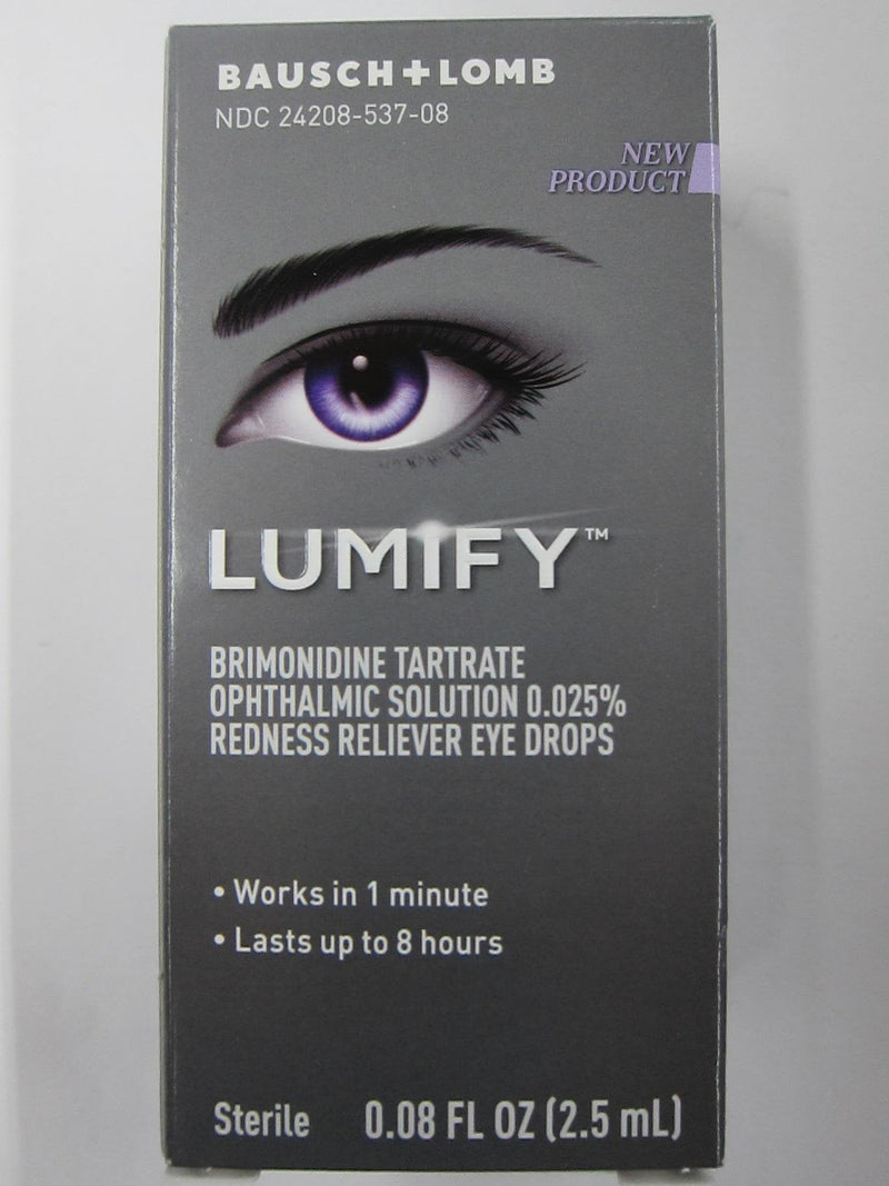 Lumify Redness Reliever Eye Drops, 0.08 fl oz (Pack of 2) - NewNest Australia