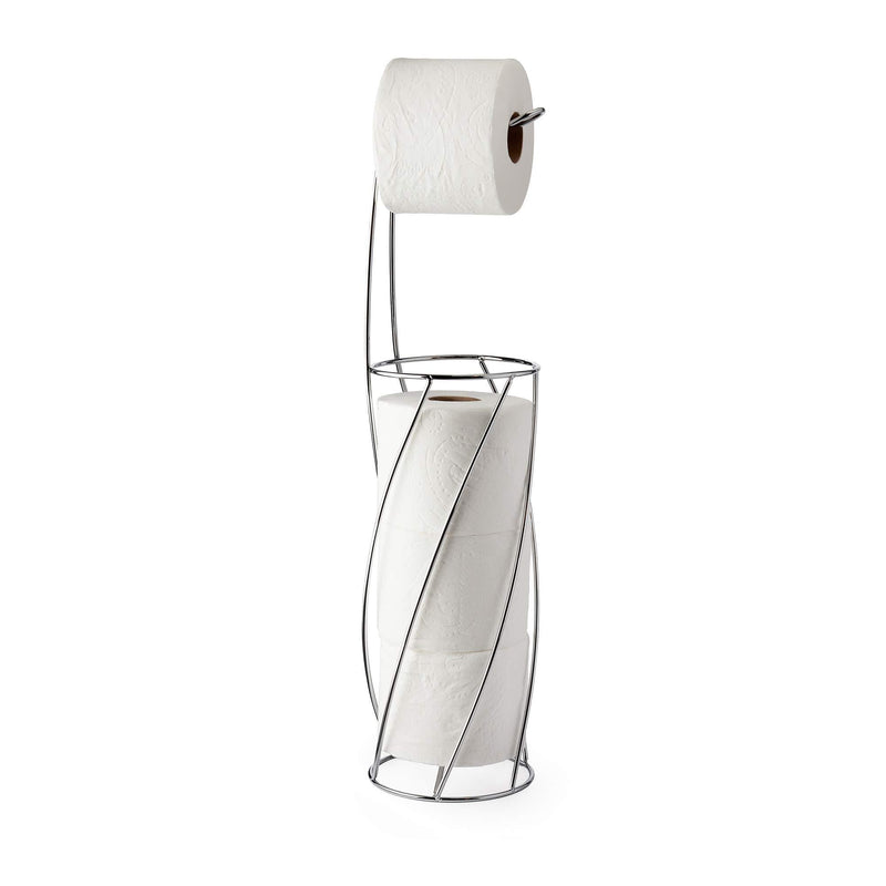 Better Living Products 54640 TWIST Toilet Caddy and Toilet Paper Reserve, Chrome Caddy/Reserve Combo - NewNest Australia