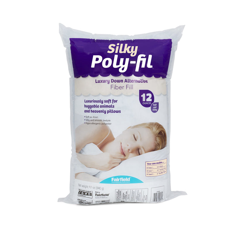Fairfield PFRS12 Silky Poly-Fil Fiber Fill, 12oz Bag, 12 oz, White - NewNest Australia