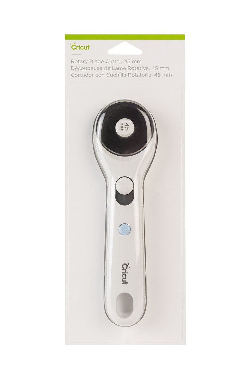 Cricut Rotary Cutter - Rotary Cutter for Fabric, Sewing and Quilting Projects - Compatible For Both Right- and Left-Handed Use - [45mm] 45MM - NewNest Australia