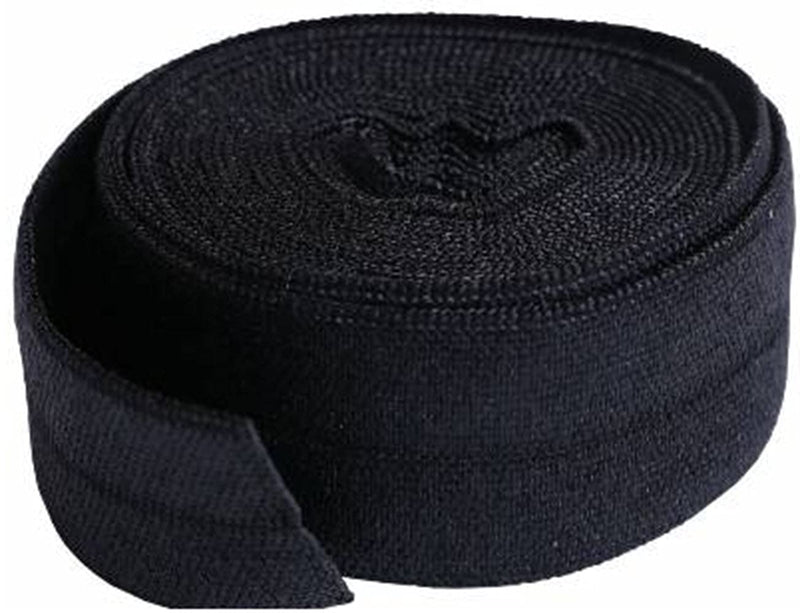 By Annie 3/4" X 2Yd Fold-Over Elastic, Black - NewNest Australia