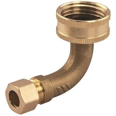 Dishwasher Connector Elbow, 3/4 In. Female Hose X 3/8 In. Od Compression, Lead Free - NewNest Australia