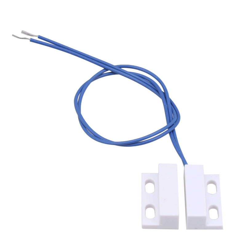 Mxfans White N.O. Magnetic Proximity Contact Reed Switch AC 110-220V for Door - NewNest Australia