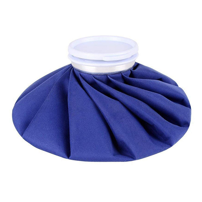 Ice Cold Pack Ohuhu 9" Reusable Ice Bag Hot Water Bag for Injuries, Hot & Cold Therapy and Pain Relief, No-Leak Waterproof Ice Bag, Blue 1 Count (Pack of 1) - NewNest Australia