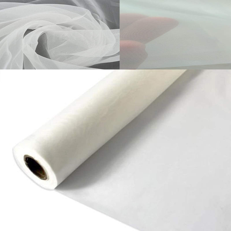 Silk Screen Printing Fabric Mesh 3 Yards 1.27 Meters Screen Printing Mesh Wide High Tension Mesh Making Ink Supplies(120 Mesh（48T）) 120 Mesh（48t） - NewNest Australia