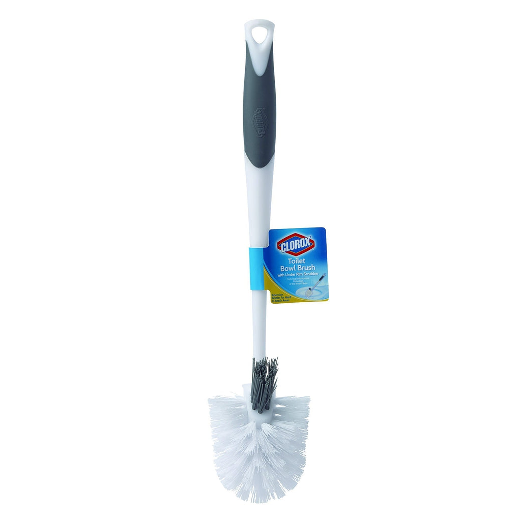 Clorox Under The Rim Toilet Bowl Brush, Gray - NewNest Australia