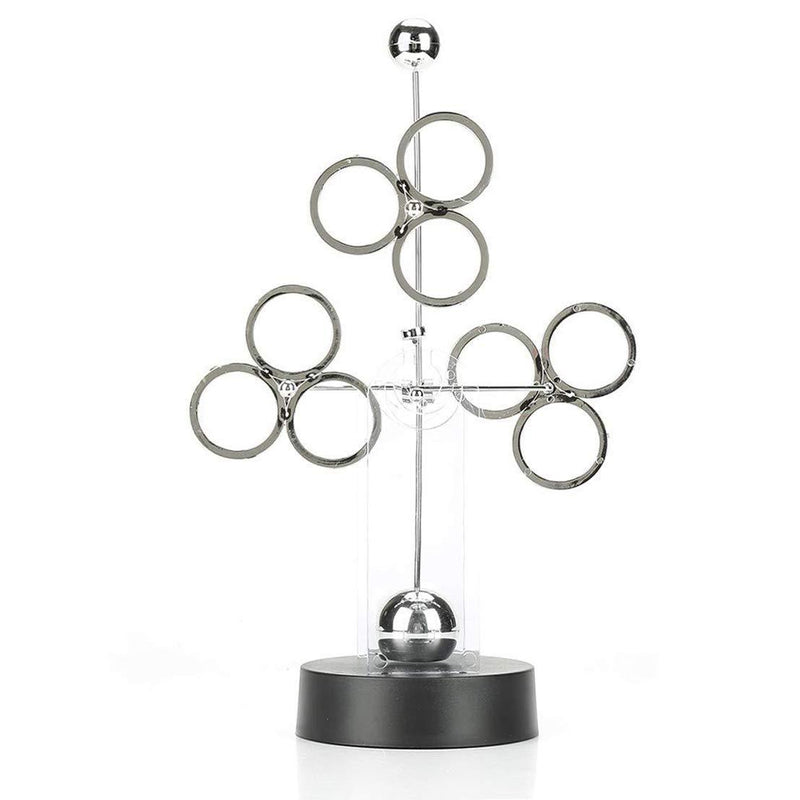 NewNest Australia - JxyzyxJ Office Home Decor Perpetual Motion Device Stress Relief Desk Toy Kinetic Sculpture for Student Teacher Adult Husband 