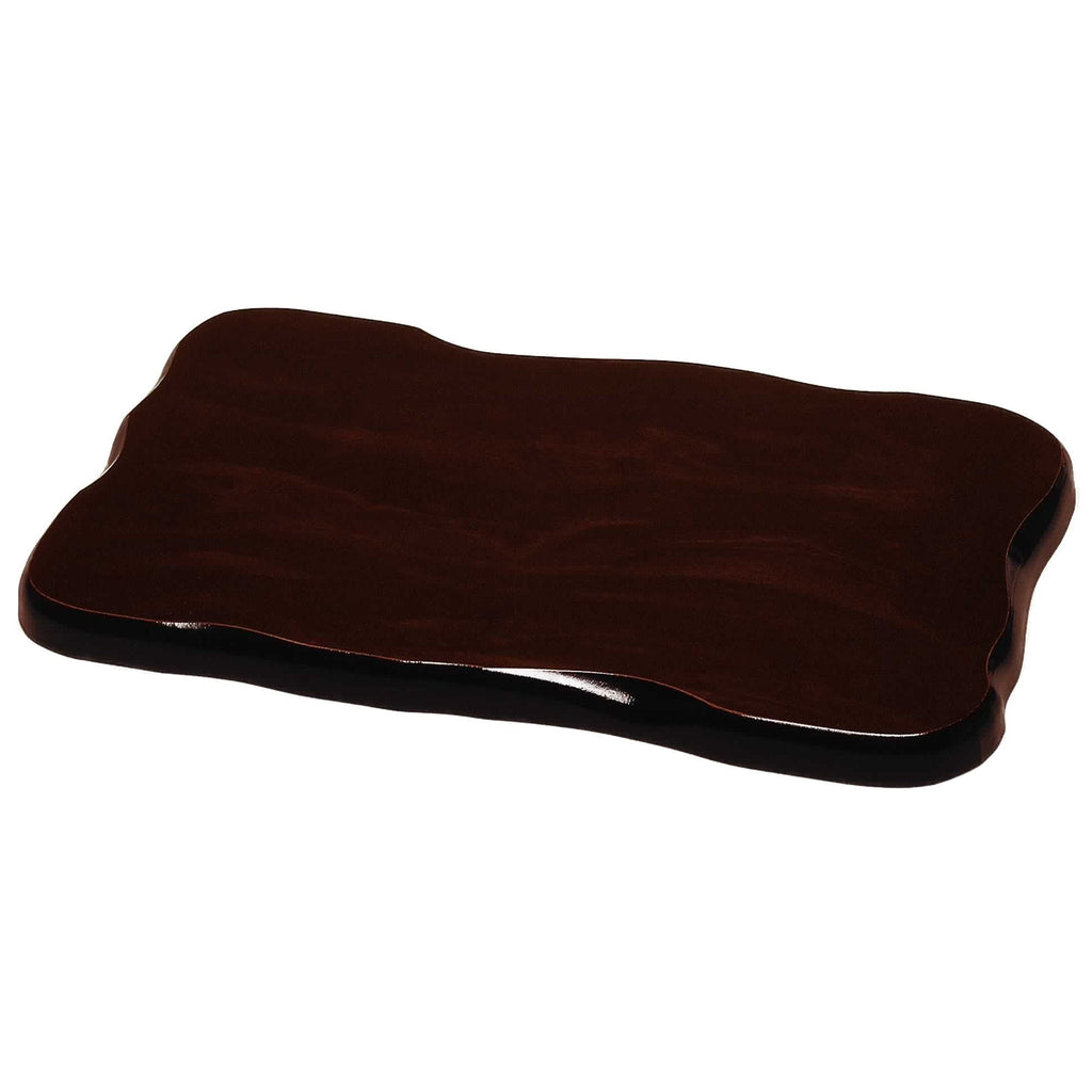 NewNest Australia - Bonsai Display Stand Plate-Shaped (8.25, Ebony Tone) 8.25 