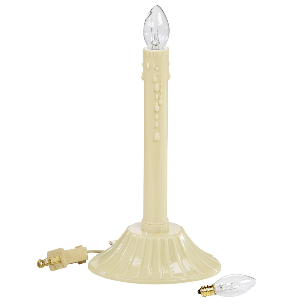 NewNest Australia - Holiday Joy - 1 Light Candle Candoliers Extra Bulbs - Great Electric Window Candle Lamp (1 Light) 