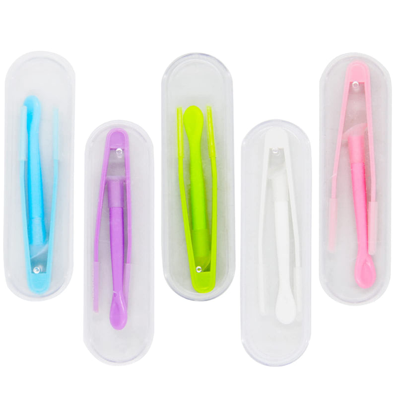 MorTime 5 pcs Portable Contact Lens Stick Tool Case Set (Inserter/Remover+Tweezer with Soft Tip) - NewNest Australia