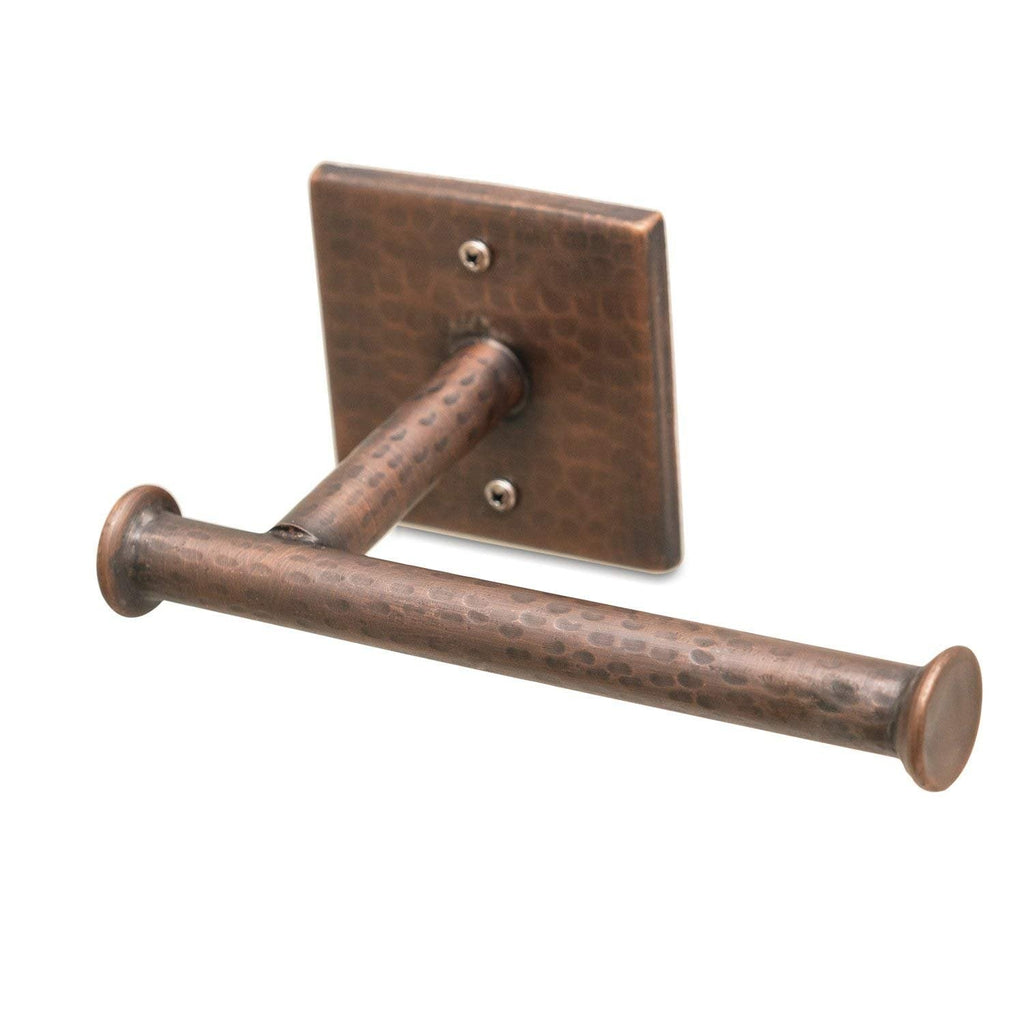 Monarch Abode 17088 Hand Hammered Copper Toilet Paper Holder, Antique - NewNest Australia