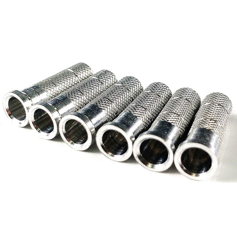 Zhan Yi Aluminum Arrow Inserts 0.244"-.246''/6.2mm for Standard Arrows Compound Recurve Bow (24/50/100 Pack) 100 pack - NewNest Australia