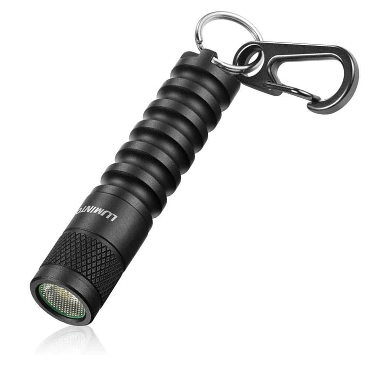 LUMINTOP EDC01 Keychain Flashlight, 120 lumens Pocket EDC Flashlight,36 hours Long lasting,3 modes,IPX8 Waterproof,Powered by AAA battery(not Included) for Indoor and Outdoor Black - NewNest Australia