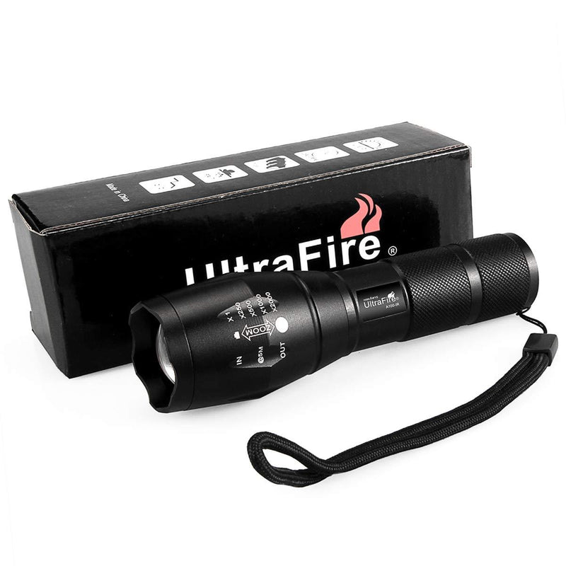 IR illuminator Flashlight, UltraFire 850nm Focus Adjustable IR Led Flashlight Infrared Light Torch for Night Vision, Coyote Hog Predator Hunting - NewNest Australia