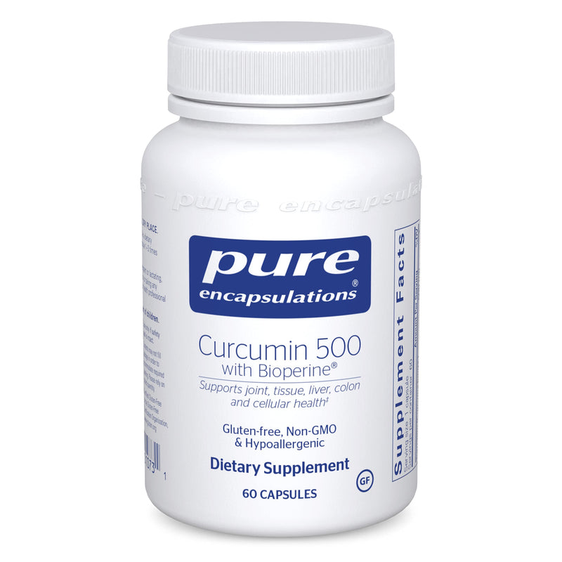 Pure Encapsulations Curcumin 500 with Bioperine | Antioxidant Supplement to Support Joints, Tissue, Liver, Colon, and Cellular Health* | 60 Capsules 60 Count (Pack of 1) - NewNest Australia