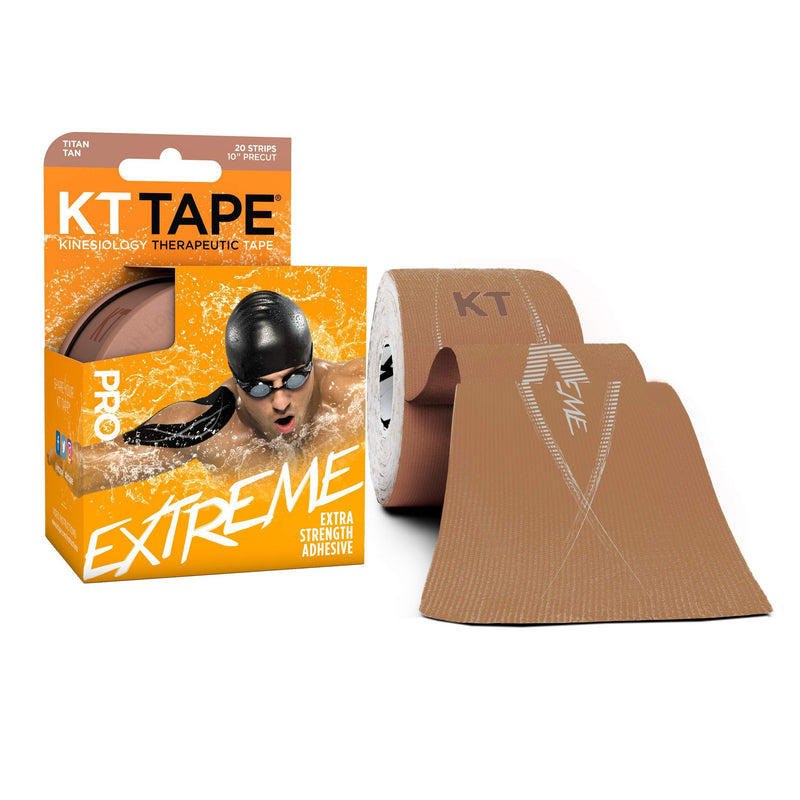 KT Tape Pro Extreme Therapeutic Elastic Kinesiology B) Titan Tan - NewNest Australia