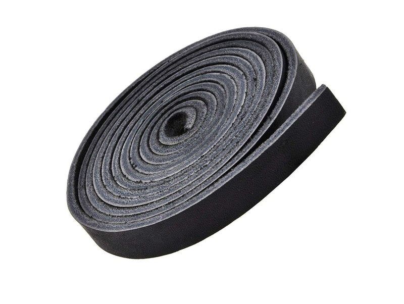 Mandala Crafts Genuine Leather Strap – Black Cowhide Leather Strips for Crafts – Strap Leather Wrap for Handbag Saddle Belt Jewelry Making Craft Leather Straps 1/2 Inch Wide 6 Feet Long - NewNest Australia