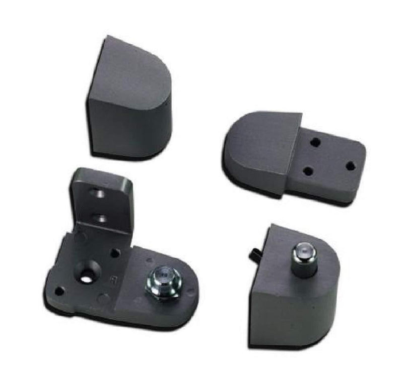 Pittco/PPG Style Aluminum Storefront Door Pivot Hinge Set in Duronotic - Choose Handing (Left Hand) Left Hand - NewNest Australia