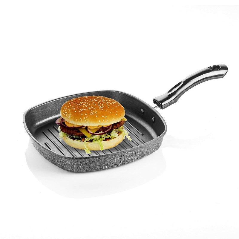 Non-Stick Aluminium Grill Pan,Non-Stick Aluminium Pan with Removable Handle for Steak grilled Vegetables,Valentine Day Gifts - NewNest Australia