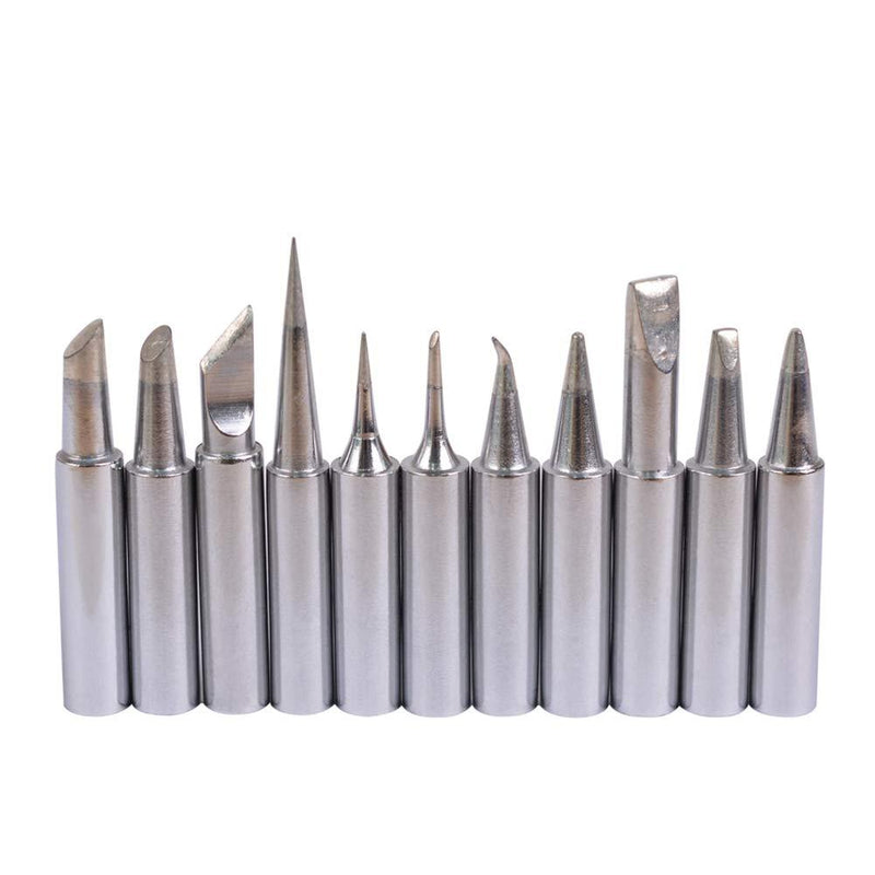 Bleiou 11pcs Replacement T18 Soldering Iron Tips for HAKKO FX-888D FX-888 FX-8801 FX-600 - NewNest Australia