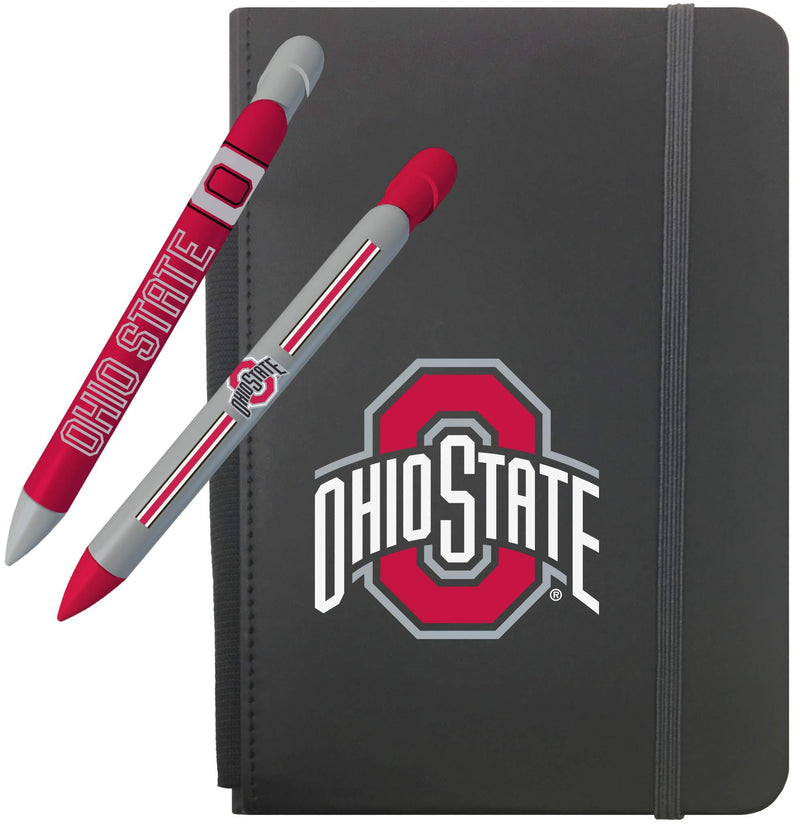 Greeting Pen Ohio State Buckeyes 5" X 8.25" Notebook / 2 Pen Set (1243M2) - NewNest Australia