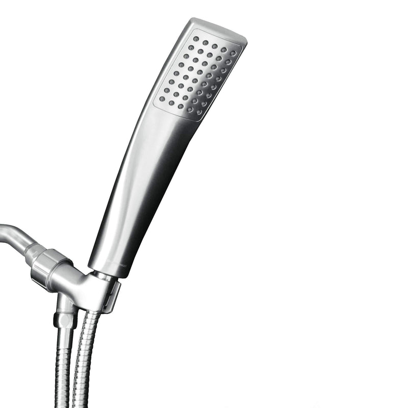 ShowerMaxx, Elite Series, 2.3 inch Ultra High Pressure Hand Held Shower Head with Extra Long Stainless Steel Hose, MAXX-imize Your Shower with Showerhead in Polished Chrome Finish - NewNest Australia