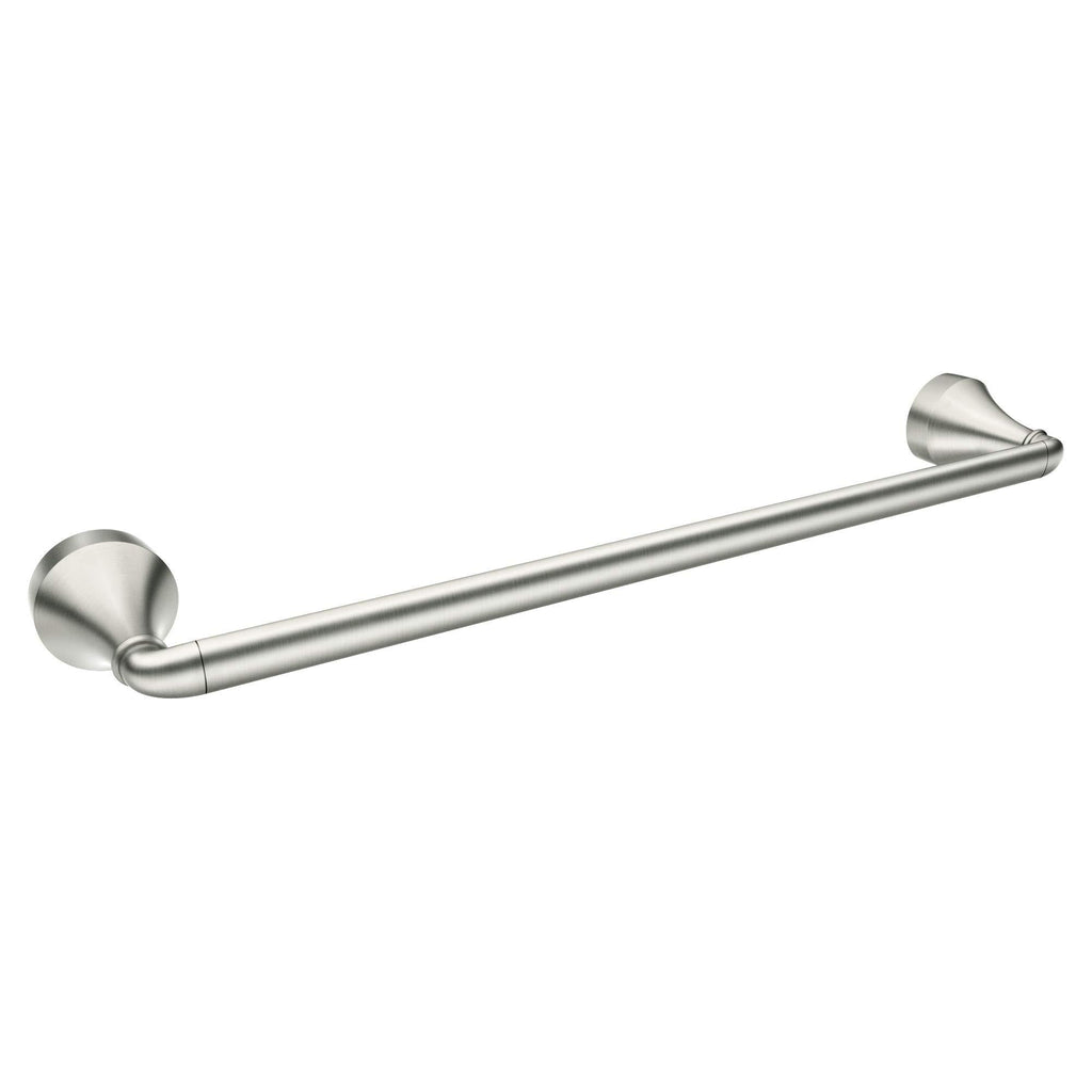 Moen MY6218BN Hamden 18-inch Single Towel Bar, Brushed Nickel 1 - NewNest Australia