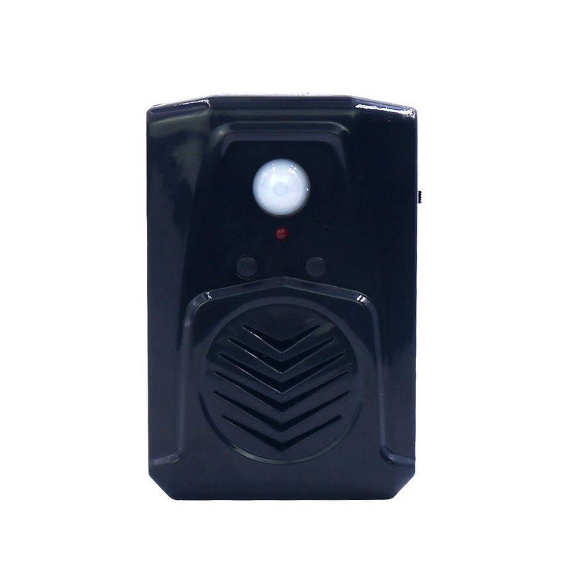 Replaceable Voice PIR Infrared Motion Sensor Haunted House Scream Box Speaker with USB Download Function Christmas MP3 Horror Happy Music Motion Activated Voice Player Black - NewNest Australia