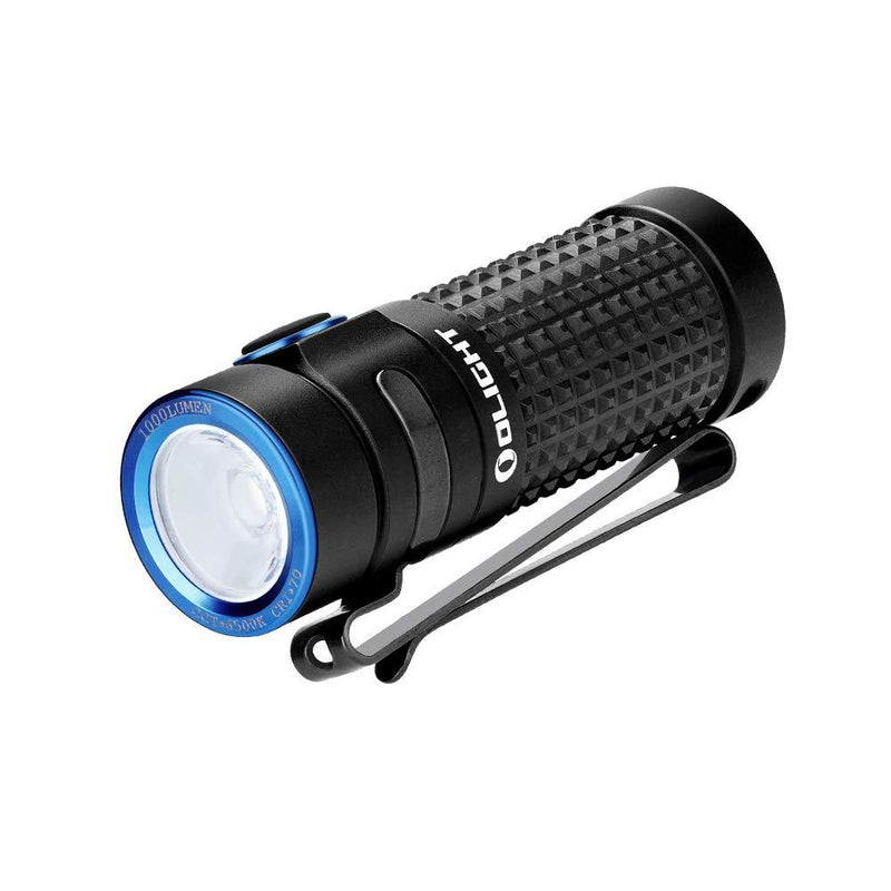 OLIGHT S1R II 1000 Lumen Compact Rechargeable EDC Flashlight with Single IMR16340 and Magnetic Charging Cable Black - NewNest Australia