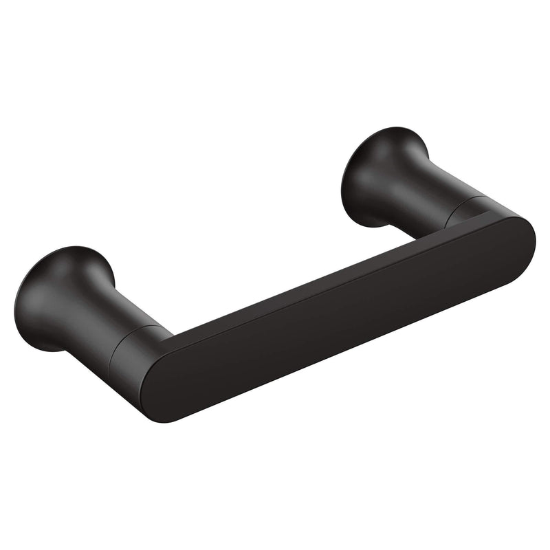 Moen BH3808BL Genta Modern Double Post Wall Mount Pivoting Toilet Paper Holder, Matte Black - NewNest Australia