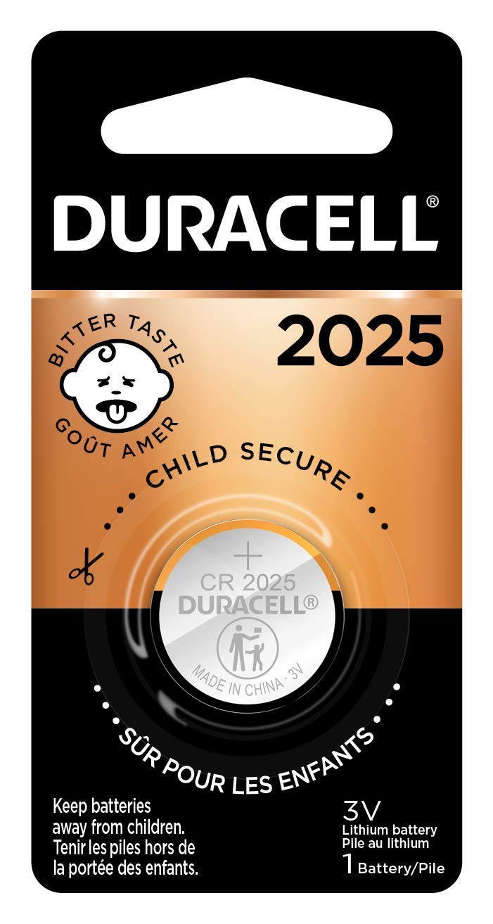 Duracell - 2025 3V Lithium Coin Battery with Bitter Coating - Long Lasting Performance - 1 count - NewNest Australia