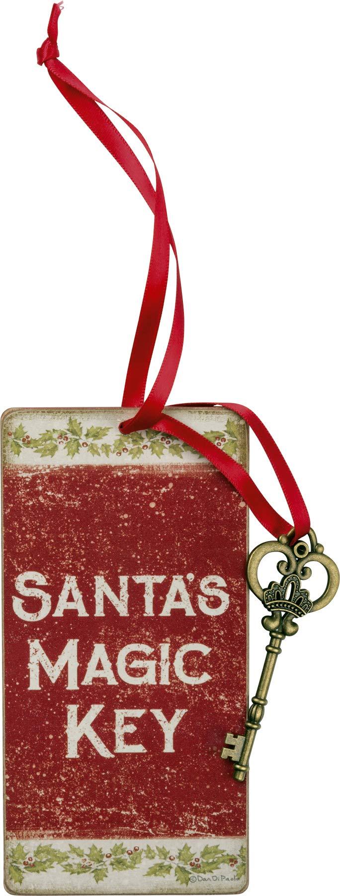 NewNest Australia - Primitives by Kathy Santa's Magic Key Hanging Ornament 